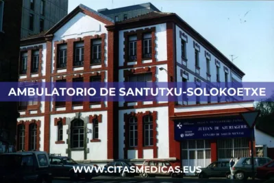 Centro Osakidetza Ambulatorio de Santutxu-Solokoetxe