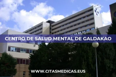 Centro Osakidetza Centro de Salud Mental de Galdakao