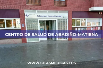 Centro Osakidetza Centro de Salud de Abadiño-Matiena