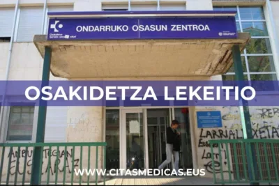 Osakidetza Lekeitio