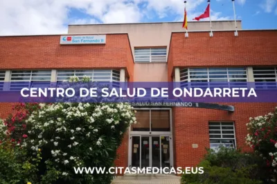 Centro Osakidetza Centro de Salud de Ondarreta