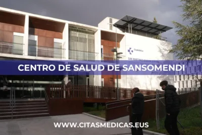 Centro Osakidetza Centro de Salud de Sansomendi